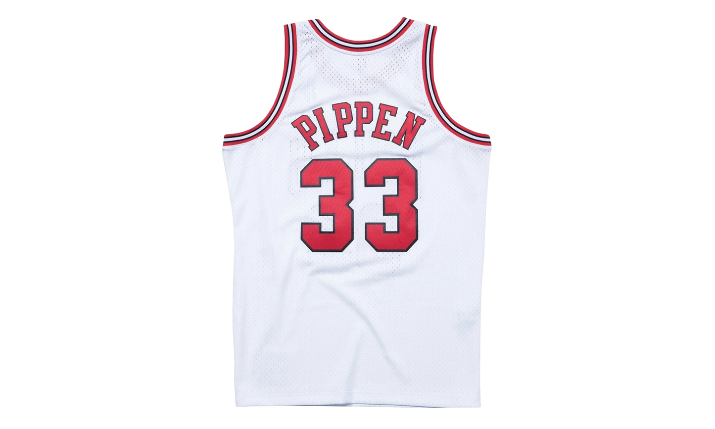 NBA Scottie Pippen Home Swingman Jersey "1997-98 Chicago Bulls - White" SMJYAC18054 CBUWHIT97SPI