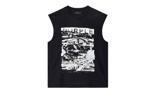 Foil Textured SL Tee "Black" P103 TBIF226