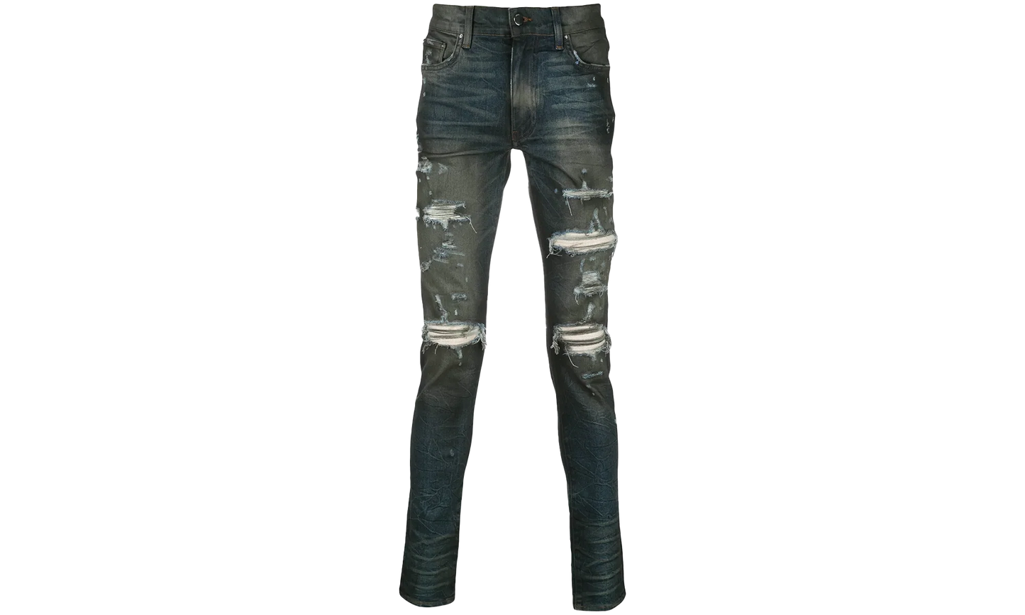 Cashmere Patch Jeans "Rough Indigo" W9M01311SD RIN