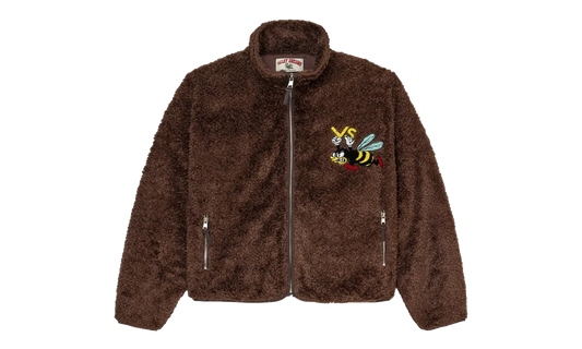 Lenny Fleece Jacket "Brown" 11451 10006VFLFB BROW