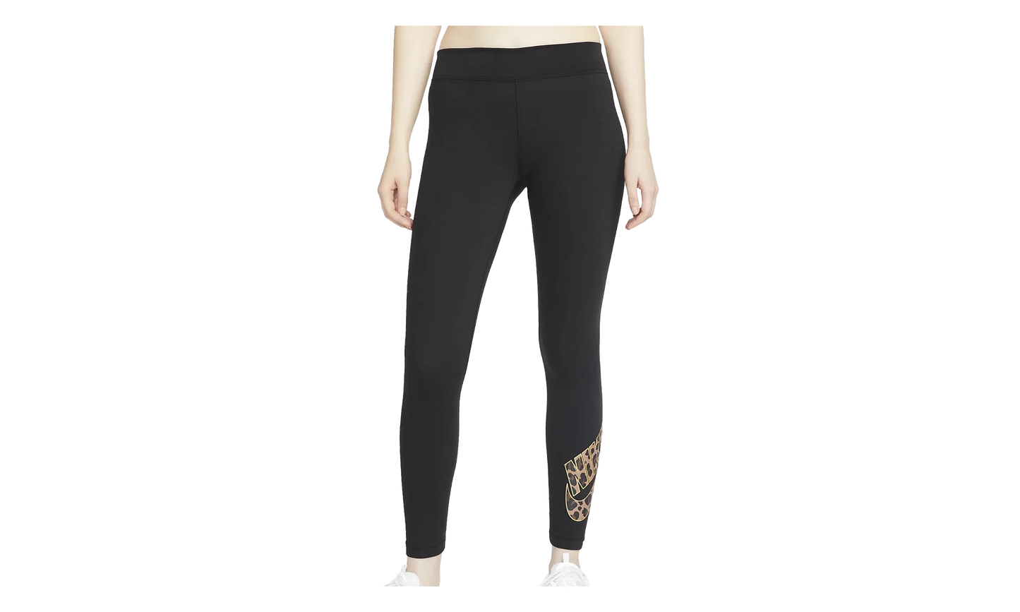 Sportswear Mid-rise Leggings WMNS "Black" DM2203 010