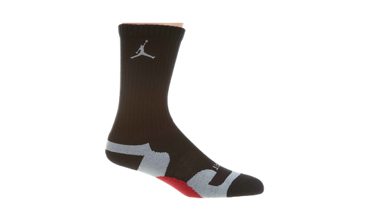 Jordan Game Dry Crew Socks "Black Grey Red" 441342 016