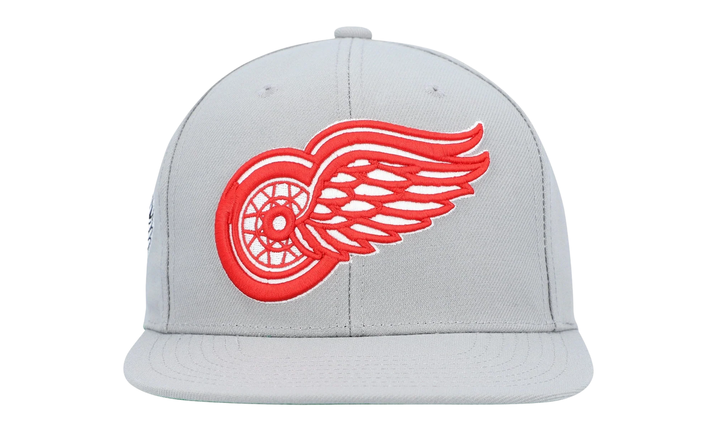 NHL Alternate Flip Snapback Cap "Detroit Red Wings - Grey" 6HSSDX22015 DRWGREY