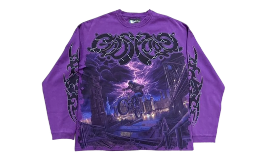 BMX Long Sleeves Tee "Grape" GS044