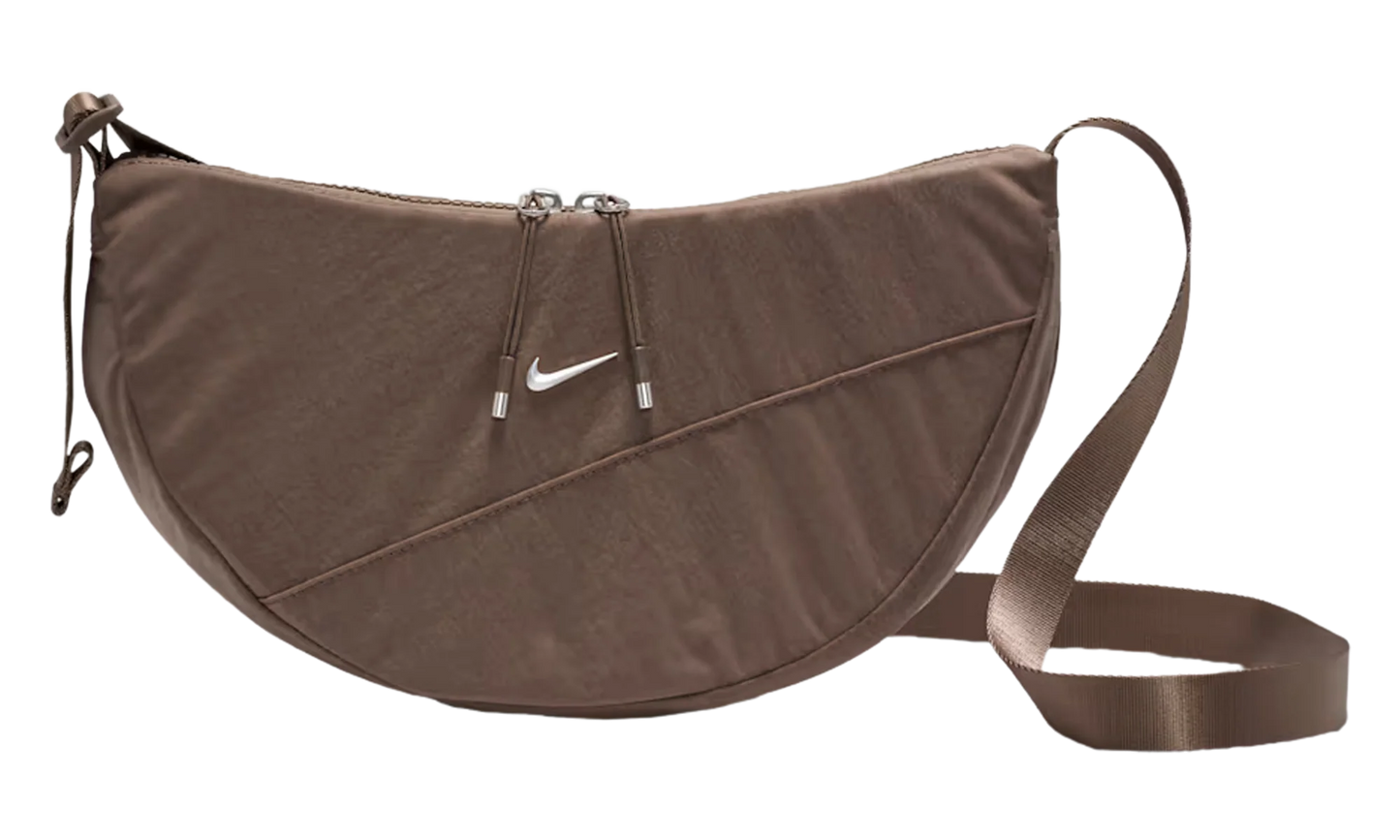 Aura Crescent Cross-Body Bag 4L "Mink Brown / Matte Silver" HQ4370 214