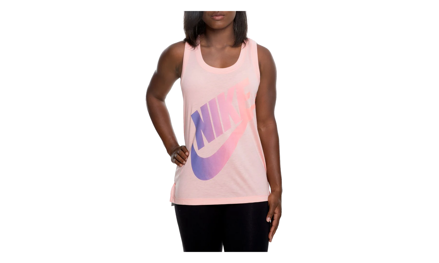 Sportswear Tank Top Logo Futura WMNS"Bleached Coral/ Purple Slate" 890754 697