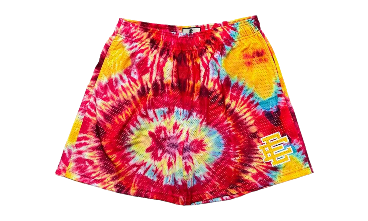 EE Basic Shorts "Tie Dye - Yellow" EE112