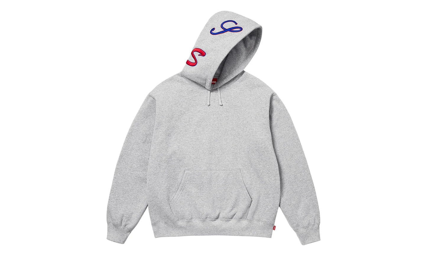 Multi S Logo Hooded Sweatshirt "Heather Grey" SU26845