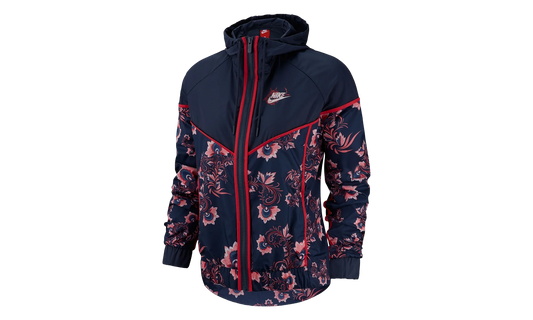 Floral Print Jacket WMNS "Blue" 922188 471