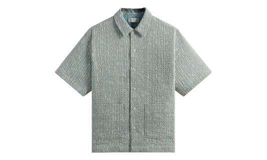 Slub Boucle Anton Reade Shirt "Glaze Green" KHM031817 5016