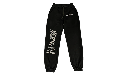 Rhinestone Rebirth Sweatpants "Black" RET030