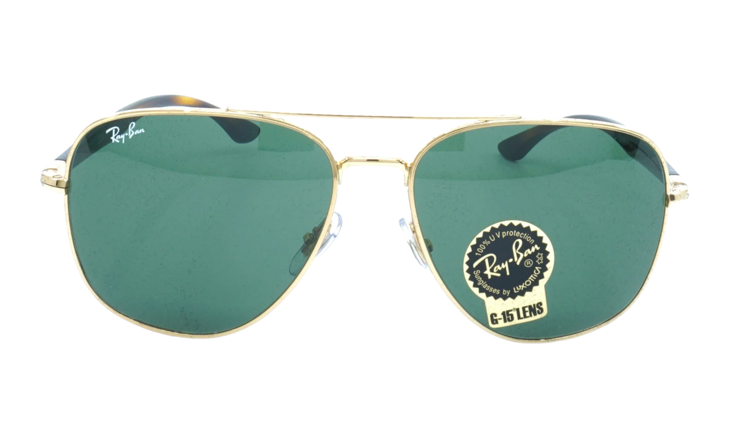 AVIATOR SUNGLASSES "POLISHED GOLD" RB3683-001-31