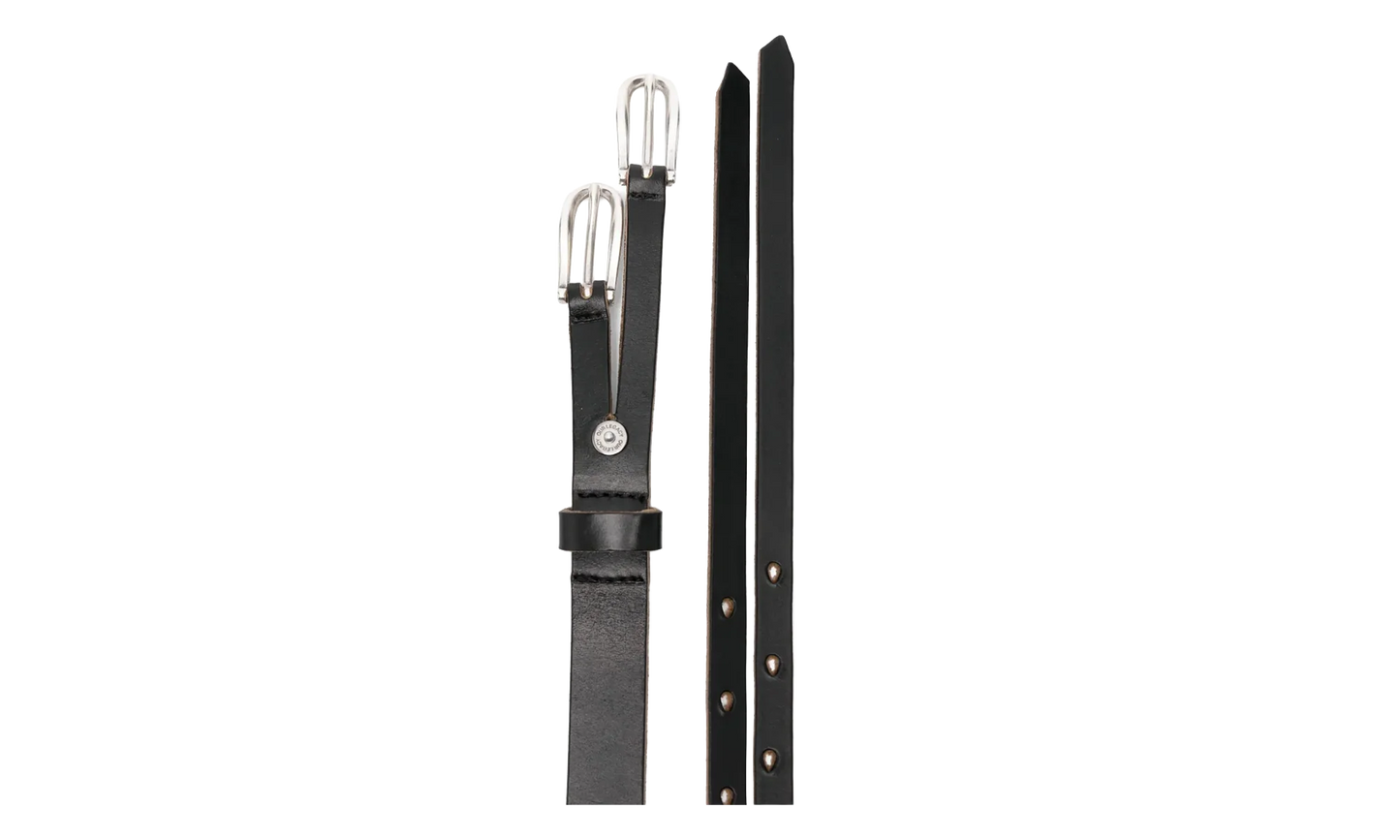 Twin Tongue Belt "Black" A2258TBC