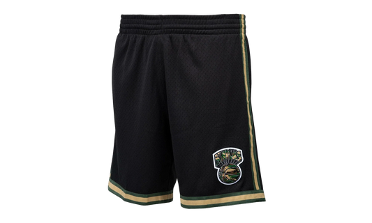 NBA Straight Fire Camo Swingman Shorts "1991 New York Knicks - Black" BA30ZC NYK K NNJ