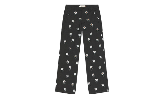 Flower Beaded Pants "Black" HTG260115 BLK