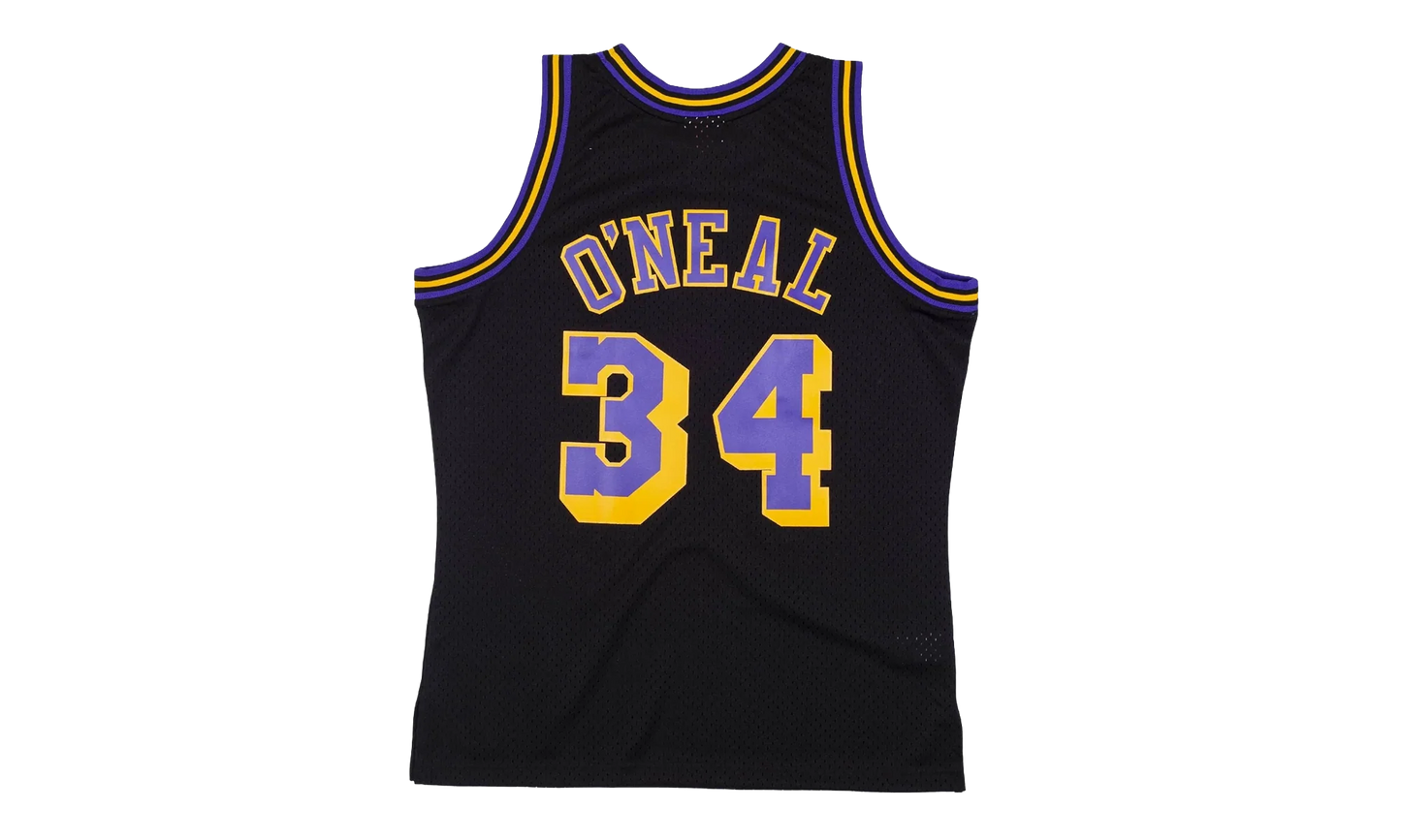 NBA Shaquille O’Neal Reload Swingman Jersey "1996 Los Angeles Lakers - Black" SMJYCP19273 LALBLCK96SON