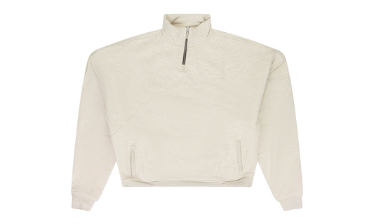 QUARTER ZIP SWEATER "Beige" RHD-MTPS-0092
