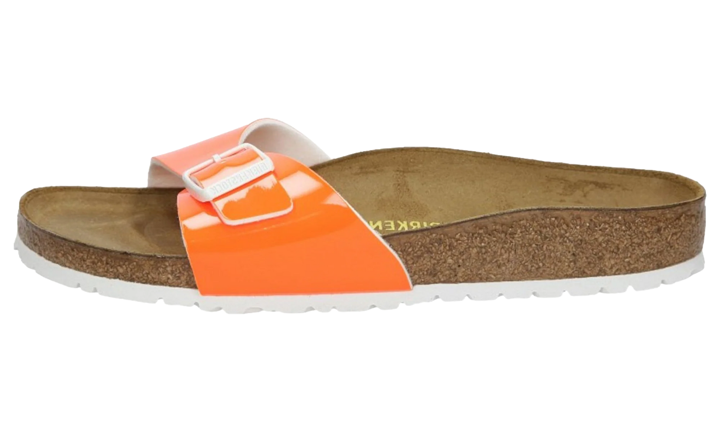 Madrid Sandals WMNS "Patent Neon Orange" 0439803