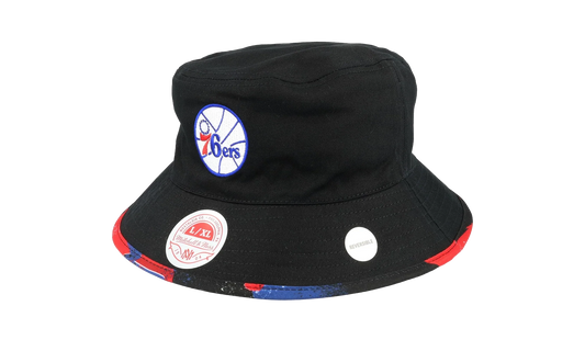 NBA Hardwood Classics Hyper Bucket Hat "Philadelphia 76ers - Black" HBKB2994 P76YYPPPBLCK