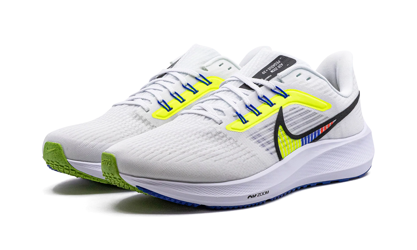 Air Zoom Pegasus 39 PRM "White Volt Racer Blue" DX1627 100