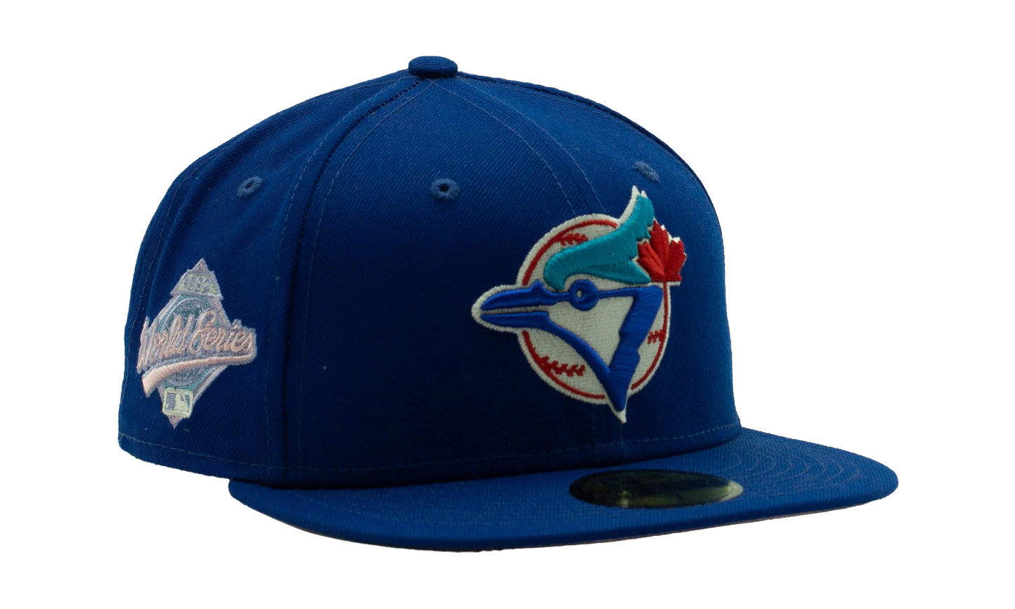 59FIFTY MLB Toronto Blue Jays 1992 World Series Pop Sweat Fitted Hat "Blue" 60243527