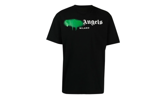 Milano Sprayed Logo T-shirt "Black" PMAA001C99JER0061055