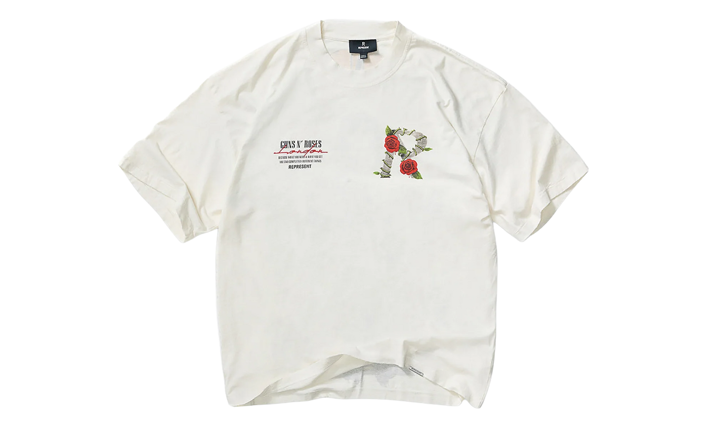 Guns N Roses Tour SS Tee "White" MLM100757-FW