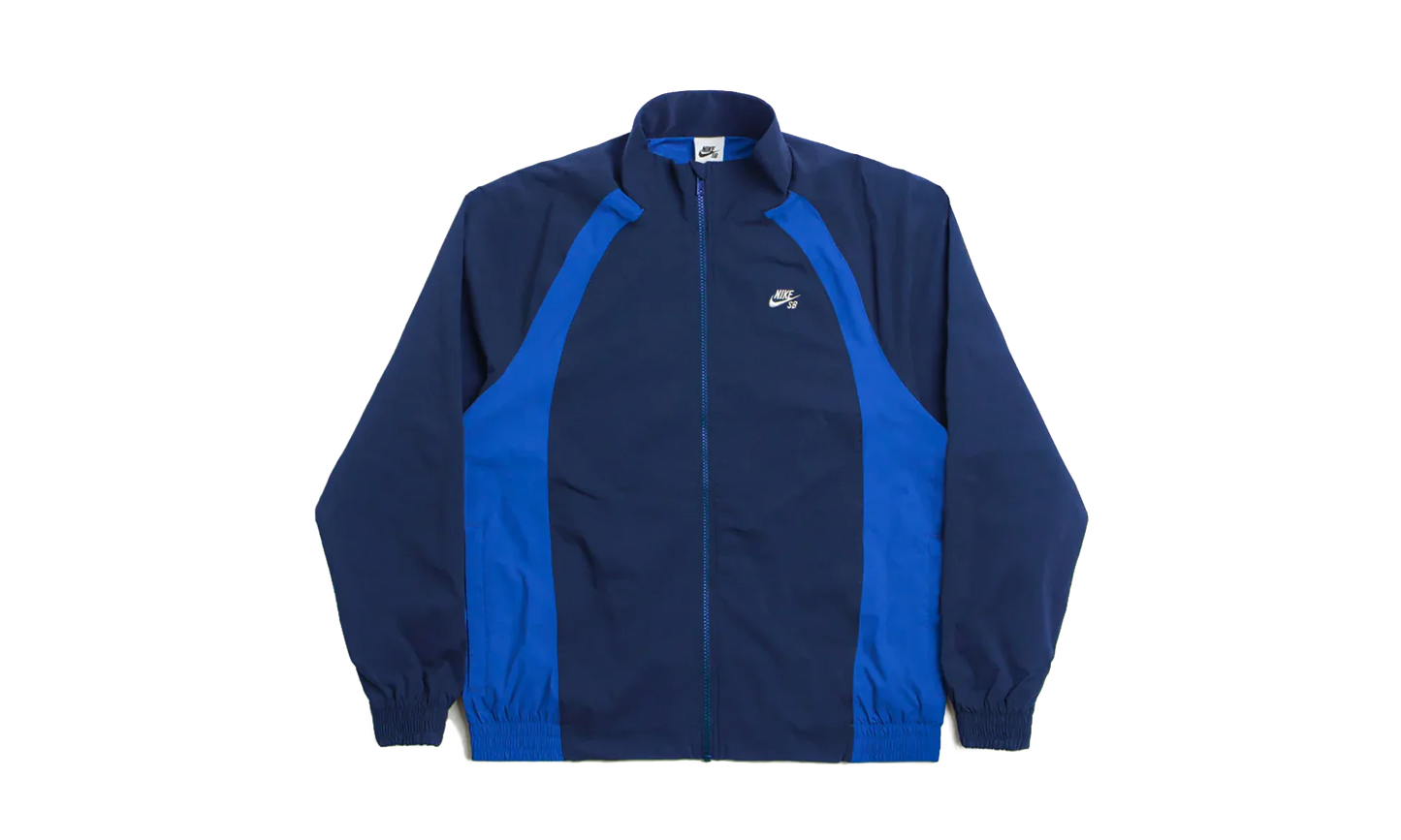 SB Full-Zip Woven Skate Jacket "Blue Void / Game Royal / White" HJ2910 492