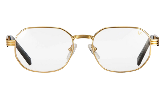 Hustler Jacques Cartier Edition 24KT "Yellow Gold / Clear" JCHU2 0002 11B5