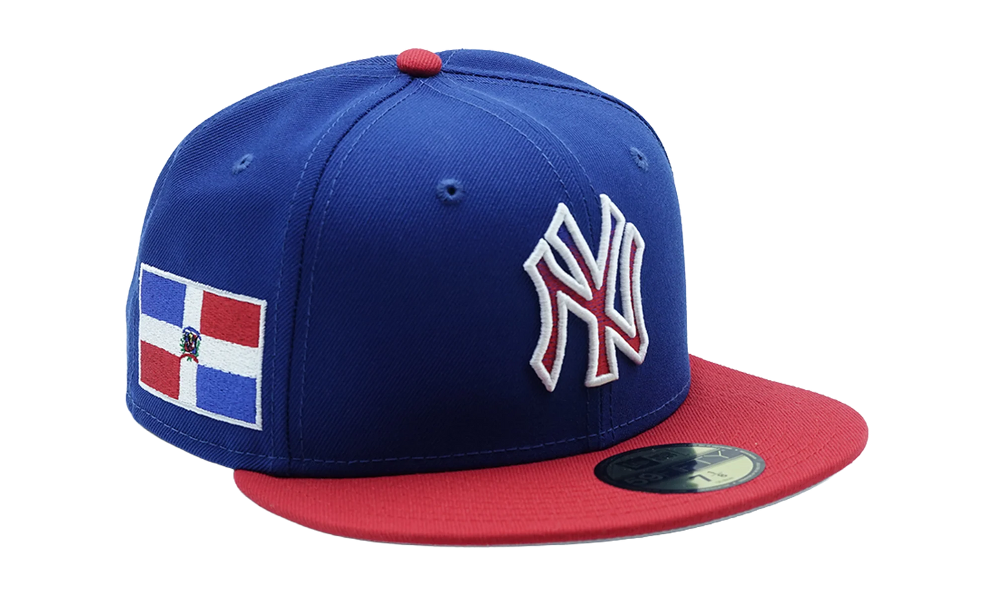 59FIFTY New York Yankees Dominican Republic Fitted Hat "Royal Font" 70828128