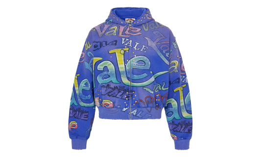 Iceberg Zip Up Hoodie "Blue" VAL179