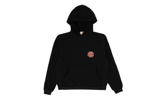 EE BASIC CORE HOODIE "Black/Varsity Red" EE746