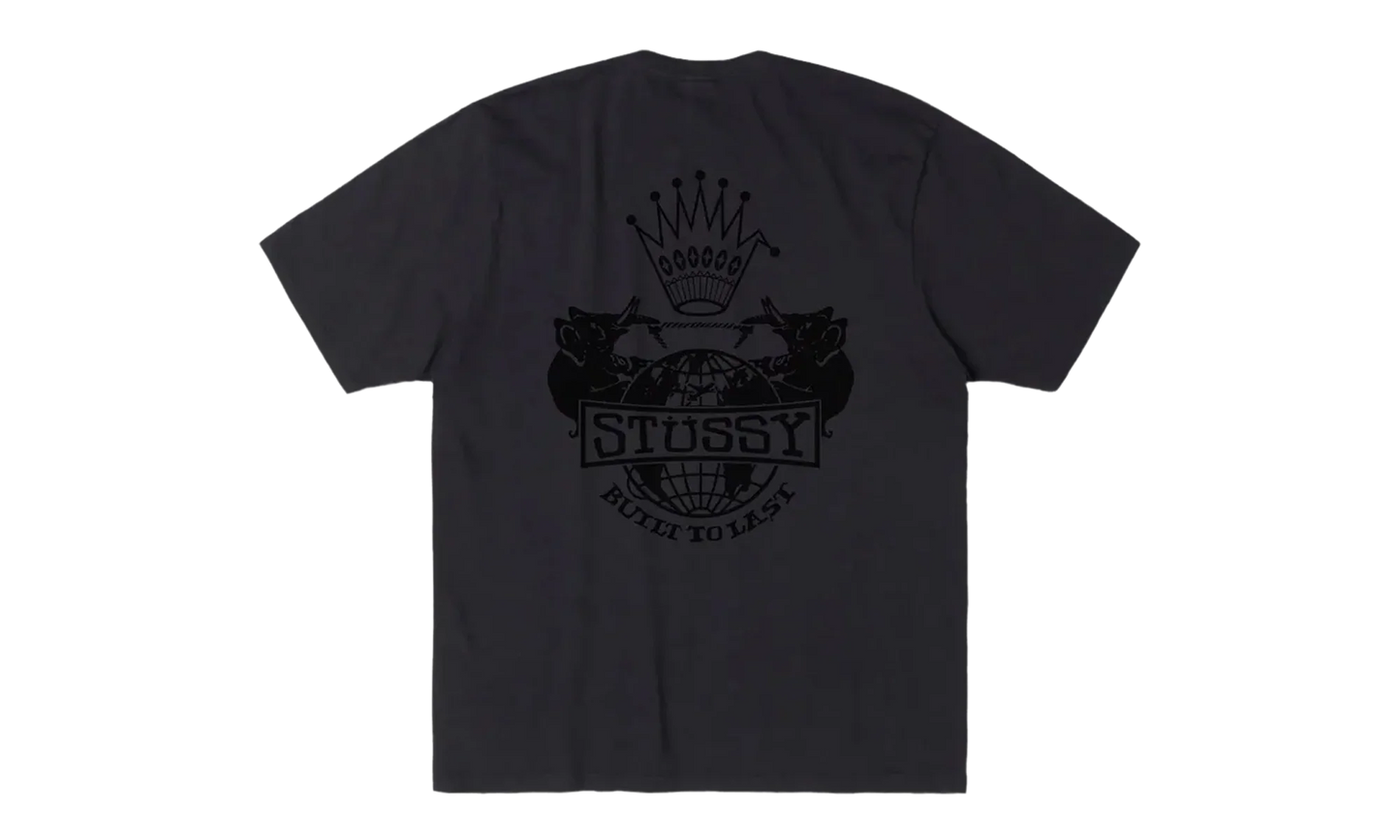 Built To Last Pig Dyed Tee "FADED BLACK" 1905125 FBLA