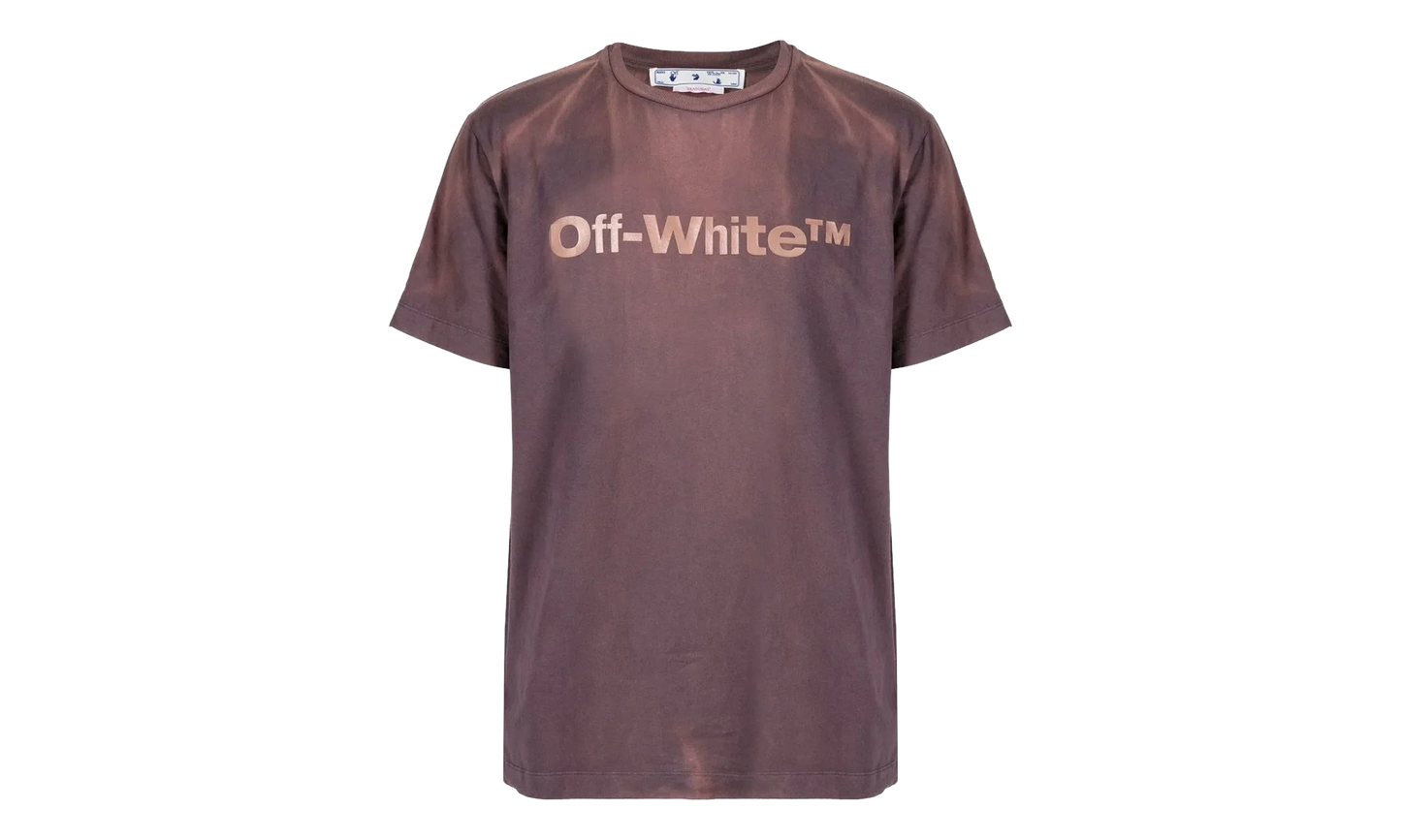Laundry Logo Short Sleeve T-Shirt "Aubergine" OMAA027F22JER0203535
