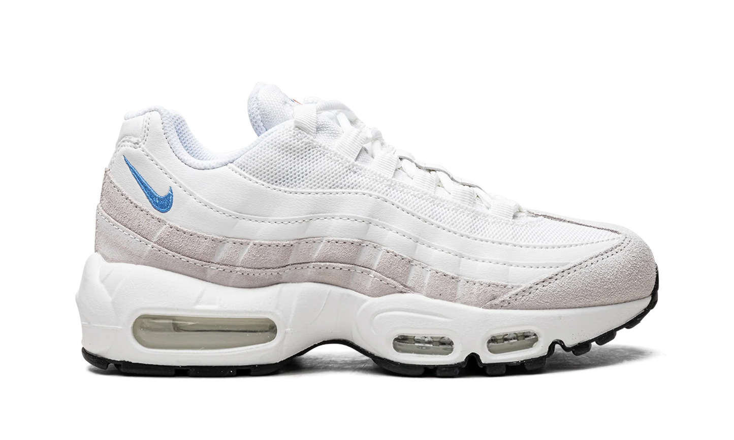 AIR MAX 95 MNS WMNS "Summit White University Blue" DJ9981 100