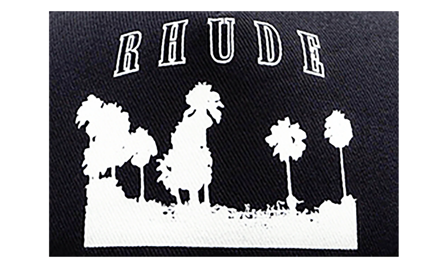 Thousand Palms Trucker Hat "Black / White" FW25HA010123028