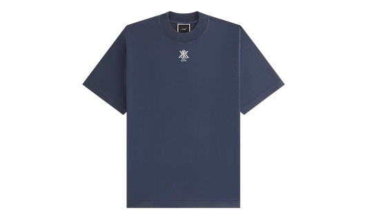Mockneck Vintage Sueded Tee WMNS "Dark Blue" KITH126