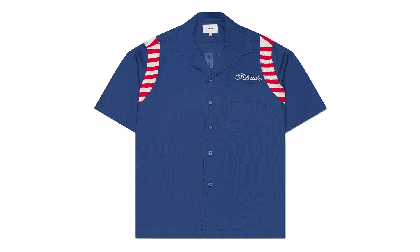 American Spirit Poplin Shirt "Navy" RHPS24SR01320302 NVY