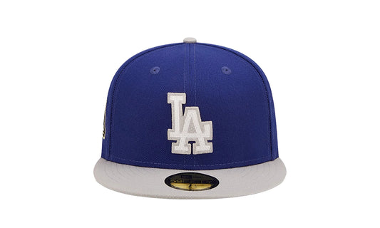Los Angeles Dodgers Letterman 59FIFTY Fitted Cap "Blue" 60296433