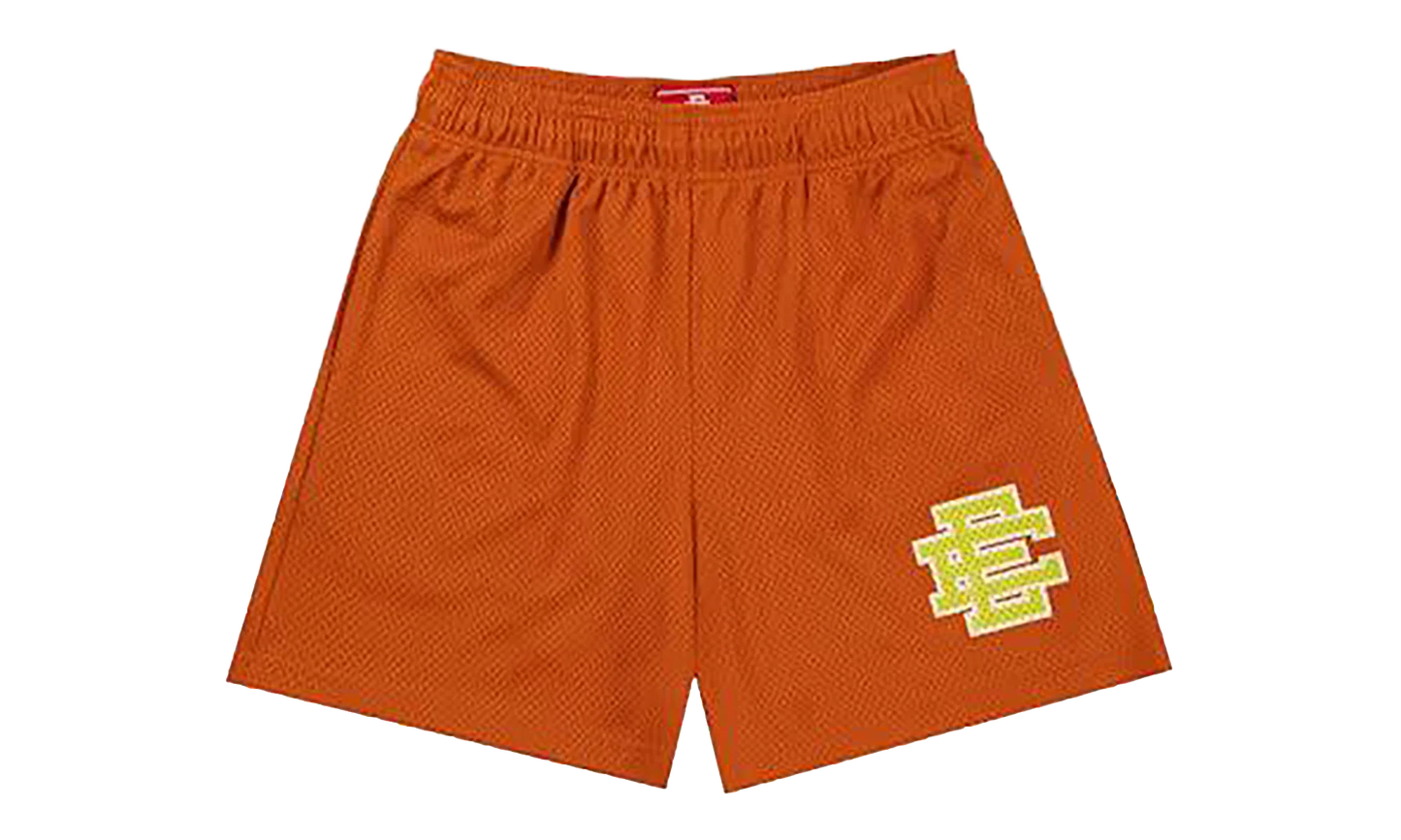 EE Basic Shorts "Bombay Brown / Neon Green" EE266