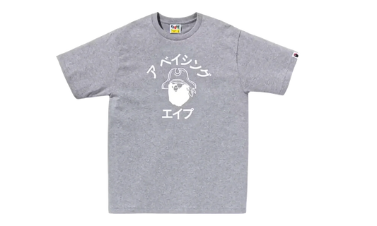 Katakana Pirate College Tee "Grey" 4K20 110 007 GREY