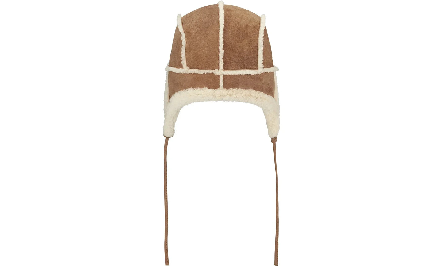 Shearling Lined Earflap Cap "FW25 - Tan" SU26792