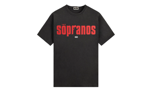 The Sopranos Main Logo Vintage Tee "Black" khm034649 001
