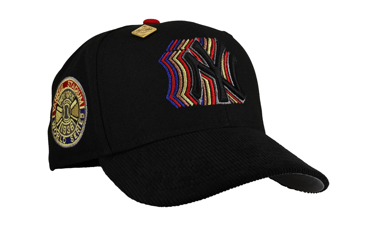 59FIFTY New York Yankees 1936 World Series Fitted Hat "Trippy Corduroy" NE445