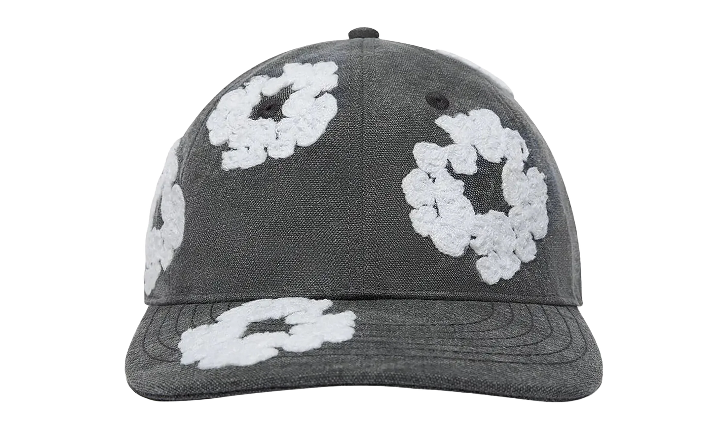 Cotton Wreath Dyed Cap "Black" DT479