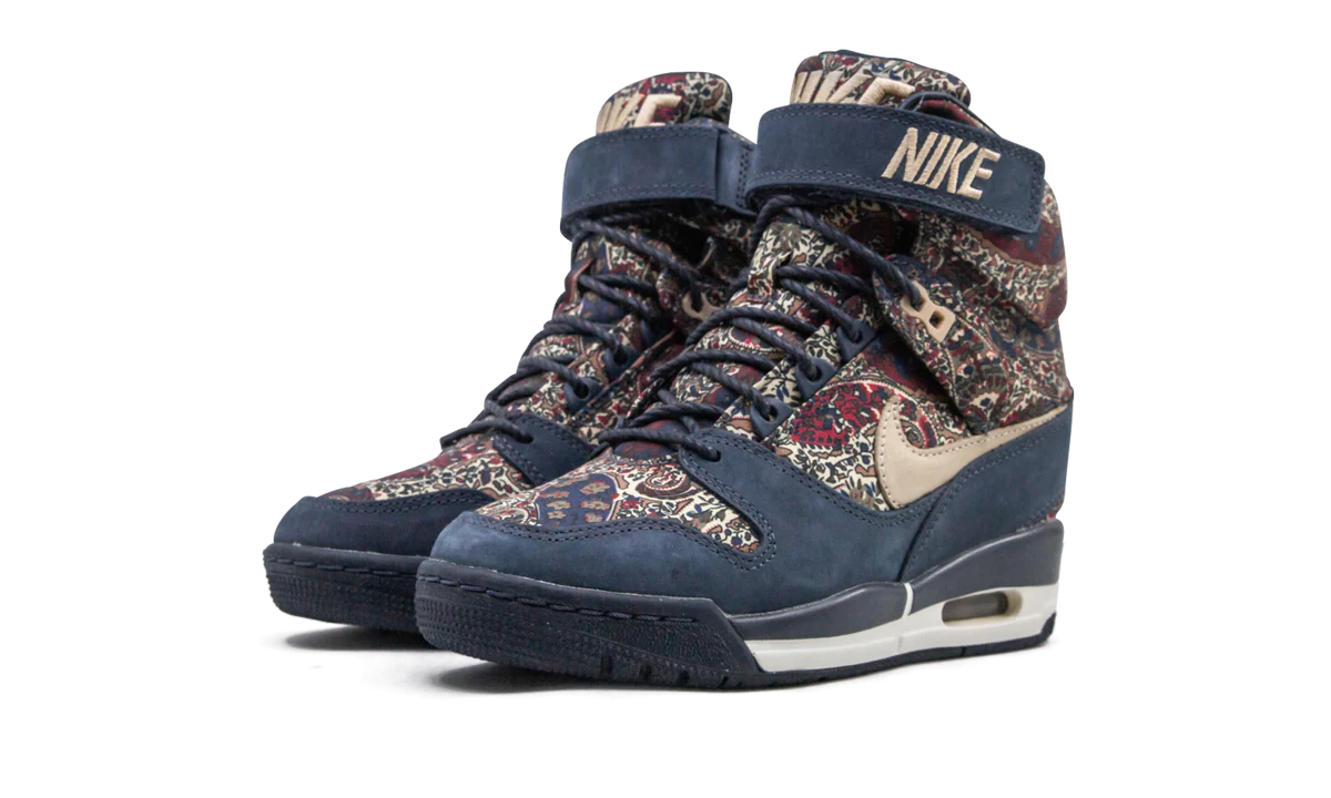 AIR REVOLUTION SKY HI LIB QS WMNS "AMORY NAVY/ VACHETTA TAN" 632181 402