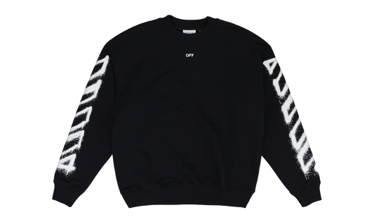 Spray Can Arrow Crewneck "Black" OFW-MHDS-0204