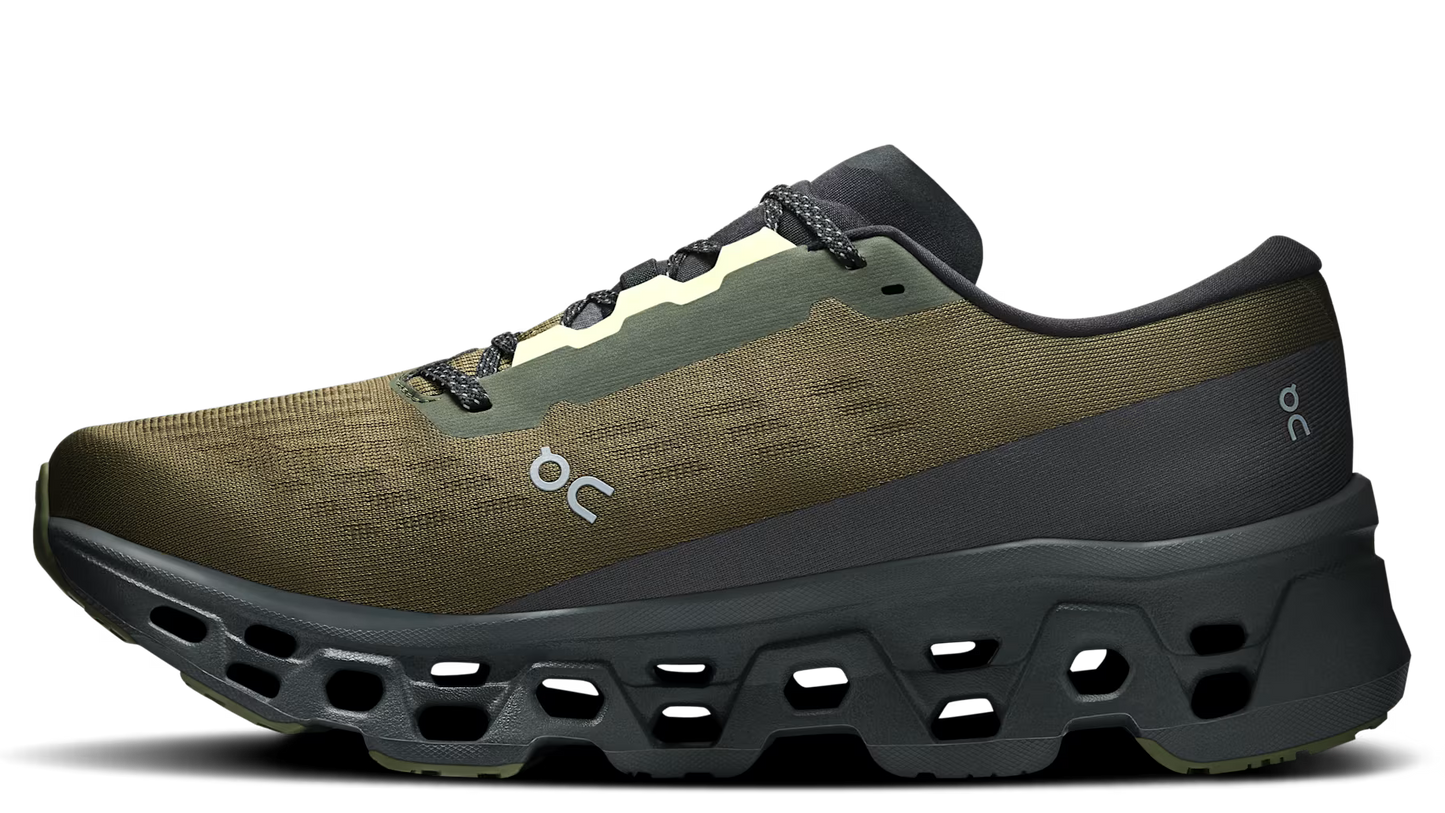 Running Cloudmonster 3 Olive Eclipse