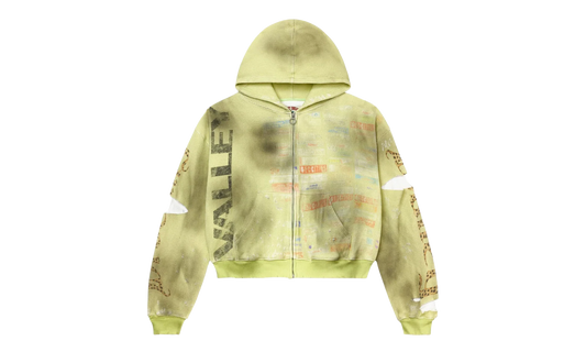 Glitch Zip Up Jacket "Hack Green" VAL56