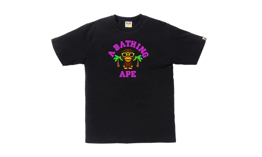 Milo College Summer Tee "Black" BAPE SS18 106